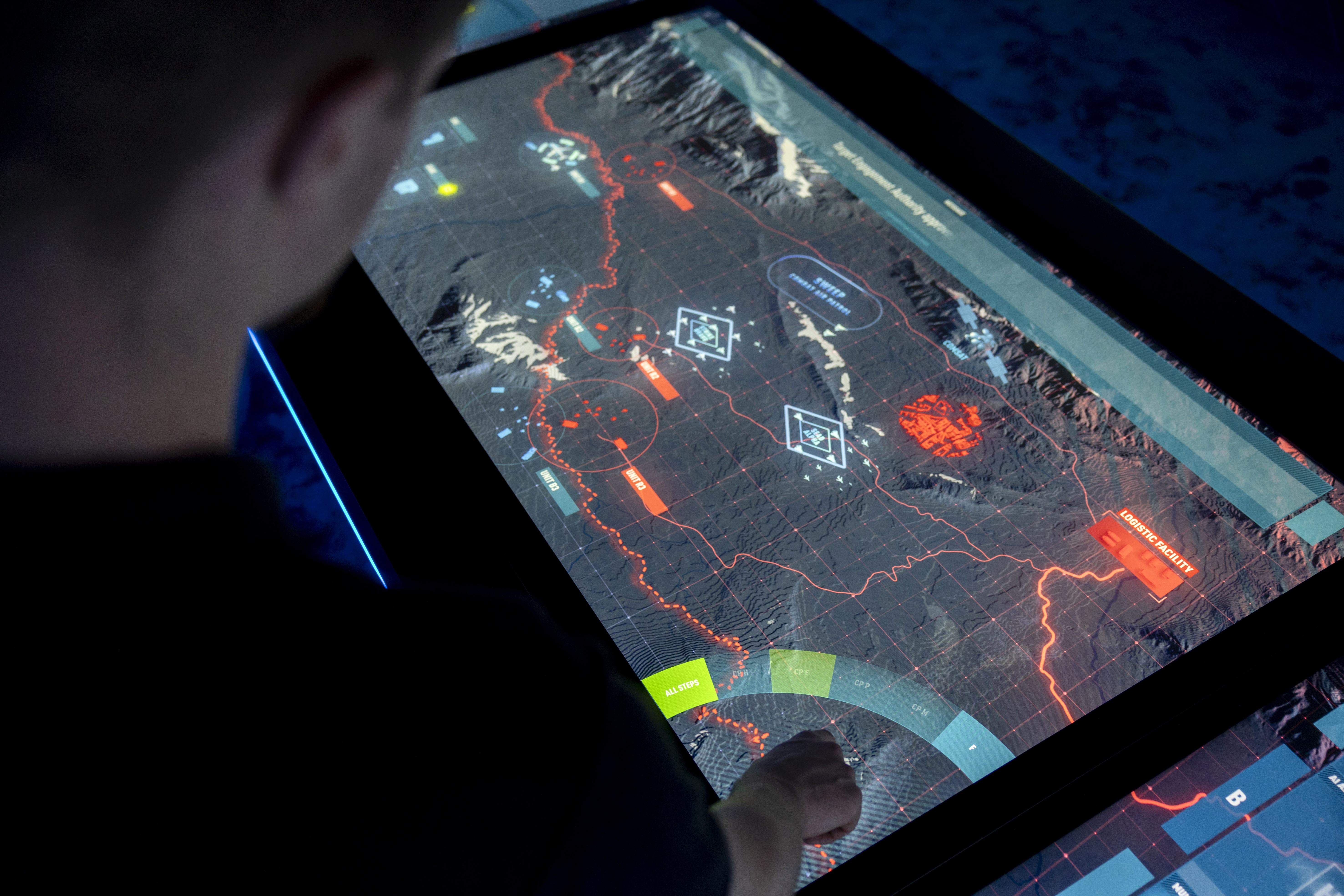 Airbus ILA FCAS War Room Table 2024